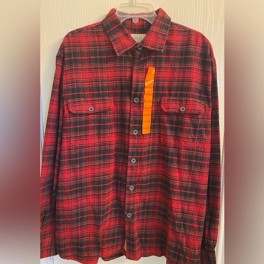 Men’s new flannel shirt size xxl